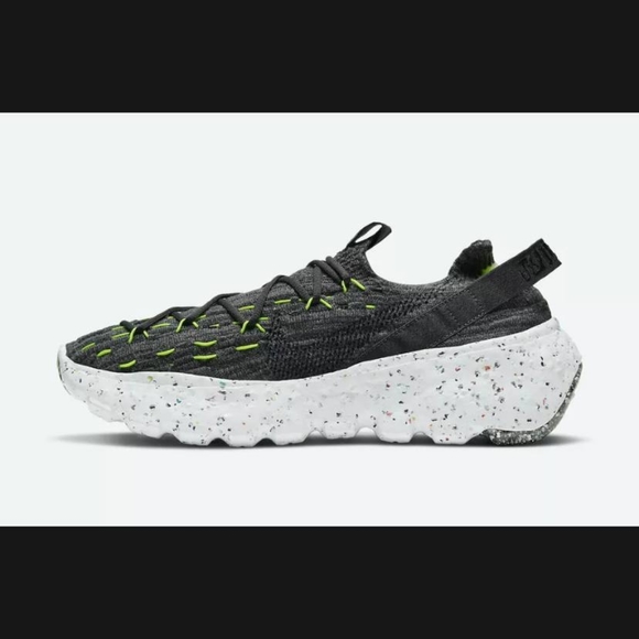 NIKE Space Hippie 04 Sneaker Black Volt CZ6398 010 Men’s Sz Women’s - Picture 3 of 6